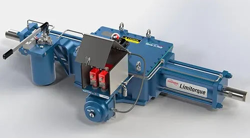 Pneumatischer Antrieb - LDG series - FLOWSERVE - Kurbel-Rahmen-System / mit Federrückstellung / Stahl