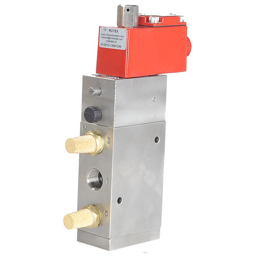 Vorgesteuertes Magnetventil - 51440 - Rotex Automation Limited - 5-Wege / normal geschlossen / Luft