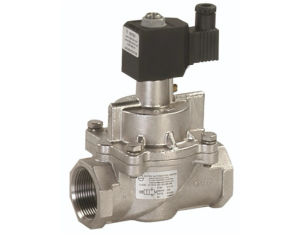 Vorgesteuertes Magnetventil - 21101V01 - Rotex Automation Limited - 2-Wege / NC / für Gas