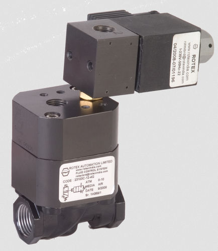 Vorgesteuertes Magnetventil - 23103 - Rotex Automation Limited - 2-Wege / NC / Wasser
