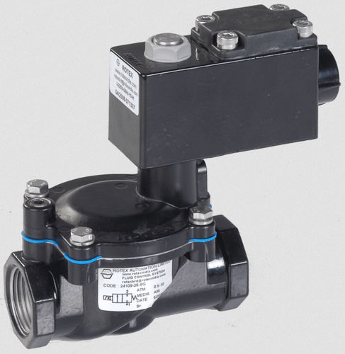 Vorgesteuertes Magnetventil - 24109 - Rotex Automation Limited - 2-Wege / NC / Wasser