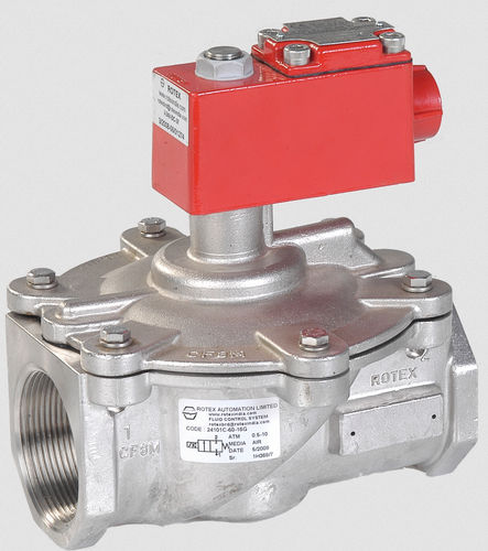 Vorgesteuertes Magnetventil - 24201 - Rotex Automation Limited - 2-Wege / NO / Wasser