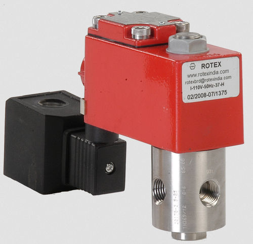 Direktgesteuertes Magnetventil - 30170 - Rotex Automation Limited - 3-Wege / NC / für Gas