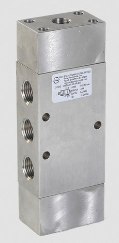 Vorgesteuertes Magnetventil - 53440 - Rotex Automation Limited - 5-Wege / NC / für Gas