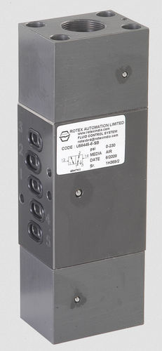 Vorgesteuertes Magnetventil - 53445 - Rotex Automation Limited - 5-Wege / NC / Wasser