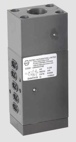 Vorgesteuertes Magnetventil - 58445 - Rotex Automation Limited - 5-Wege / NC / Wasser