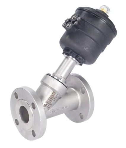 Kolbenventil - 80110V02 - Rotex Automation Limited - pneumatisch gesteuert / Flansch / Schrägsitz