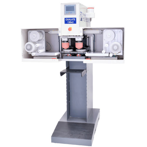 Tampondruckmaschine mit geschlossenem Farbgebersystem - OXALATE - PRINTING INTERNATIONAL - manuell / OEM / drehbar