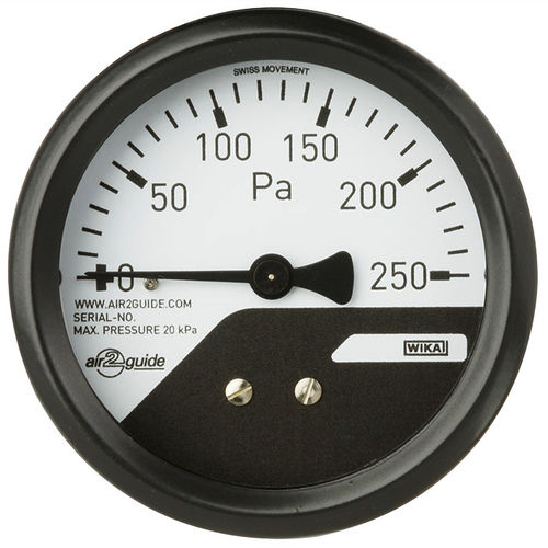Differential-Manometer - A2G-mini - WIKA Alexander Wiegand SE & Co. KG - analog / Einbau / Kunststoff