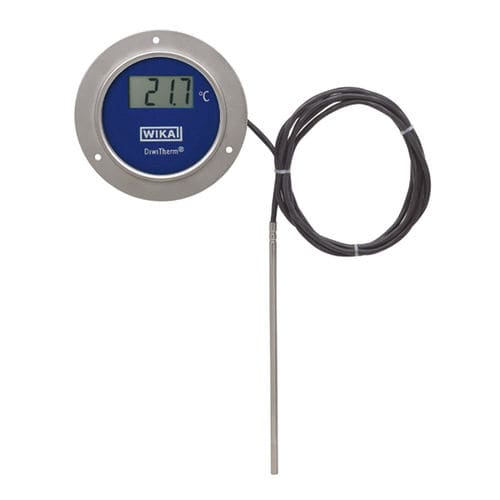 Widerstandsthermometer - TR75 - WIKA Alexander Wiegand SE & Co. KG - mit LCD-Display / IP65 / Tauchfühler