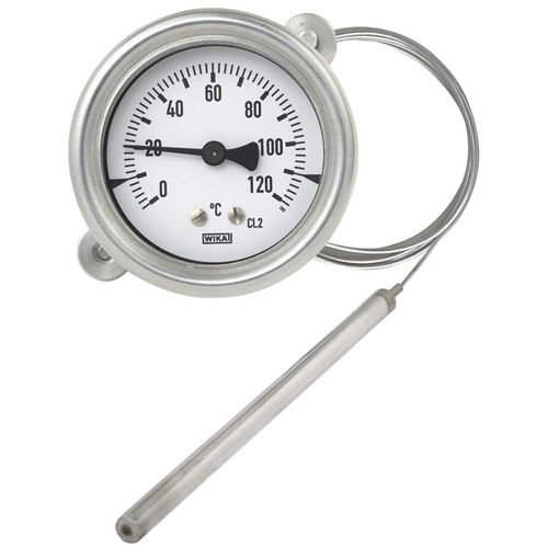 Flüssigkeitsausdehnungsthermometer - 70 - WIKA Alexander Wiegand SE & Co. KG - mit Zifferblatt-Anzeige / Tauchfühler / für Maschinen