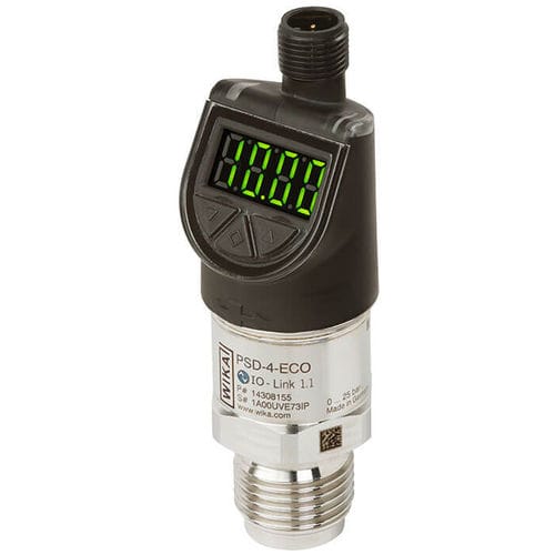 Elektronischer Druckschalter - PSD-4-ECO - WIKA Alexander Wiegand SE & Co. KG - mit IO-Link-Schnittstelle / für Hydraulikanwendungen / OEM