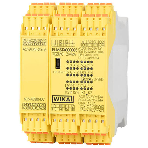 Steuerschalter - ELMS1 - WIKA Alexander Wiegand SE & Co. KG - DIN-Schiene / Sicherheit