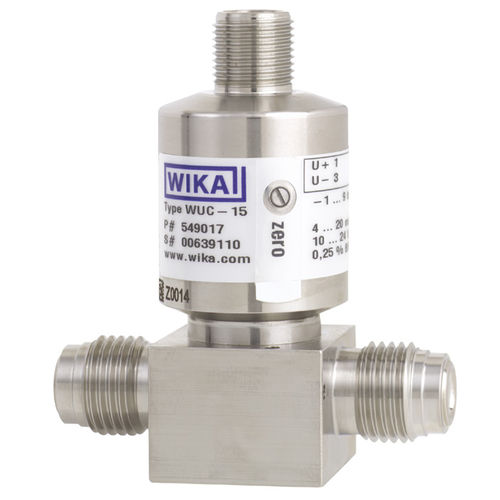 Relativdrucksensor - WUC-1 series - WIKA Alexander Wiegand SE & Co. KG - Dünnschicht / analog / Gewinde