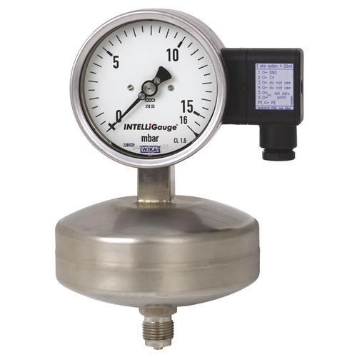 Analoges Manometer - PGT63HP.1 series - WIKA Alexander Wiegand SE & Co. KG - Gewinde / G 1/2 / NPT 1/2
