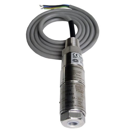 Mechanischer Druckschalter - PXS - WIKA Alexander Wiegand SE & Co. KG - für Flüssigkeiten / für Gas / Edelstahl