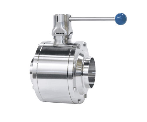 Kugelventil - Armaturenwerk Hötensleben GmbH - Hebel / für Milchprodukte / Klarspül