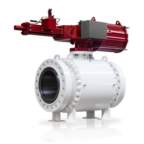 Kugelventil - BÖHMER Kugelhähne, Werner Böhmer GmbH - mit Handrad / double block and bleed / 2-teilig