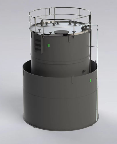 Speichertank - COLASIT AG, Spiez - Switzerland - für Flüssigkeiten / für Chemikalien / Kunststoff