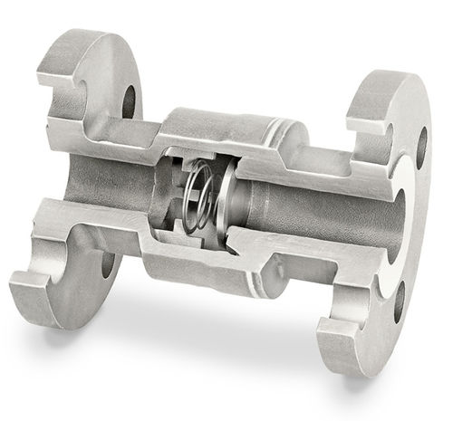 Scheibenrückschlagventil - DLC® - DFT Inc. - für Gas / Flansch / Absperr