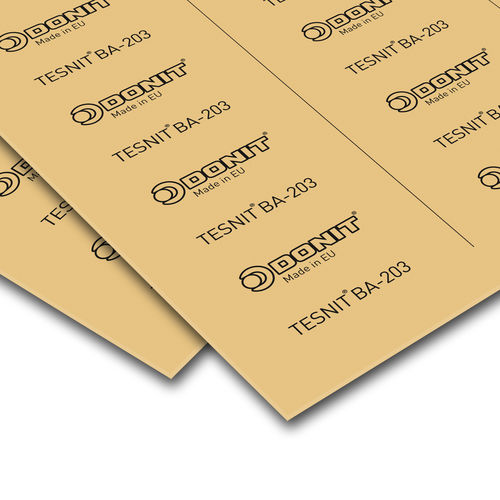 Graphit-Dichtplatte - TESNIT® BA-203 - DONIT TESNIT, d.o.o. - Drahtgewebe / NBR / Aramidfaser