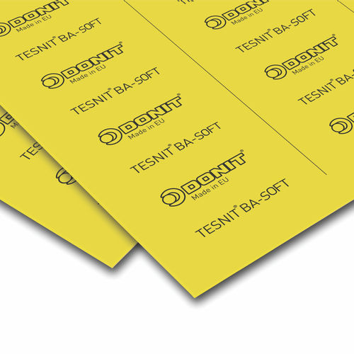 NBR-Dichtplatte - TESNIT®BA-SOFT - DONIT TESNIT, d.o.o. - Synthetikfaser / für Industrieanwendungen / Flansch