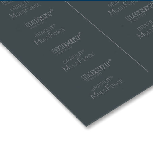Dichtplatte / expandiertes Graphit - GRAFILIT® MULTIFORCE - DONIT TESNIT, d.o.o. - Edelstahl / für Chemieanwendungen / für die petrochemische Industrie