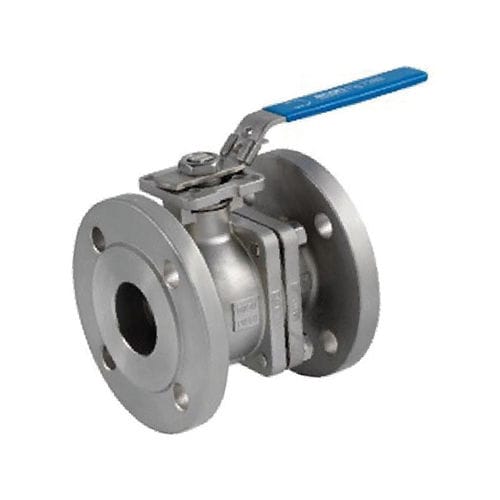 Kugelventil - E7289 - Dansk Ventil Center A/S - Hebel / Flansch / 2-teilig