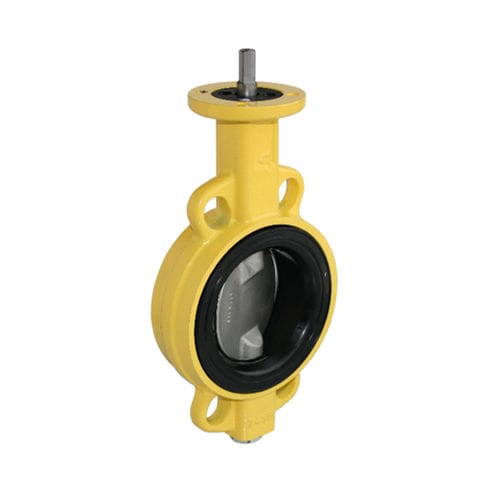 Absperrklappe - 2236 - Dansk Ventil Center A/S - für Gas / Zwischenflansch / Vakuum
