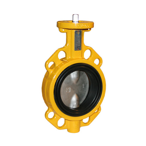 Absperrklappe - 2235 - Dansk Ventil Center A/S - für Gas / Zwischenflansch / Gusseisen