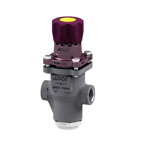 Druckbegrenzungsventil für Luft - PRV25/2S - Dansk Ventil Center A/S - für Gas / Stell / kompakt