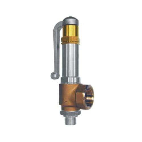 Sicherheitsventil für Gas - 06416 - Dansk Ventil Center A/S - Gewinde / Kryogen / Schrägsitz