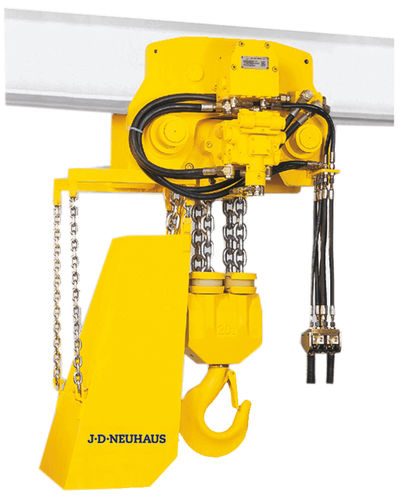 Hydraulischer Kettenzug - J.D. Neuhaus - für Intensiveinsatz / für Handling