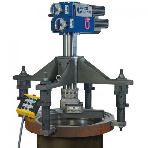CNC-Drehmaschine - TD - EFCO Maschinenbau GmbH - vertikal / mobil / für Teilen großem Durchmesser