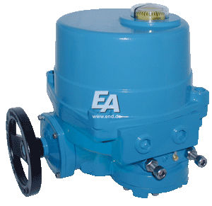 Elektrischer Ventilantrieb - NE series - END-Armaturen GmbH & Co. KG - drehbar / für Absperrklappen