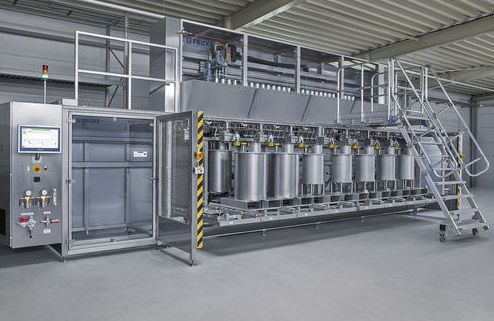 Pulver-Dosiergerät - PD1 - FRICKE Abfülltechnik GmbH & Co. KG - gravimetrisch / per Gewicht / Salz