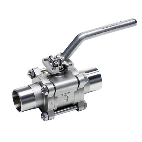 Kugelventil - DG1L  - GEFA Processtechnik - manuell / für flüssige Lebensmittel und Getränke / mit Klemmschellen