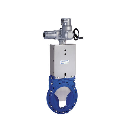 Plattenschieber - AT 200 R - GEFA Processtechnik - mit Handrad / Steuerung / Stell