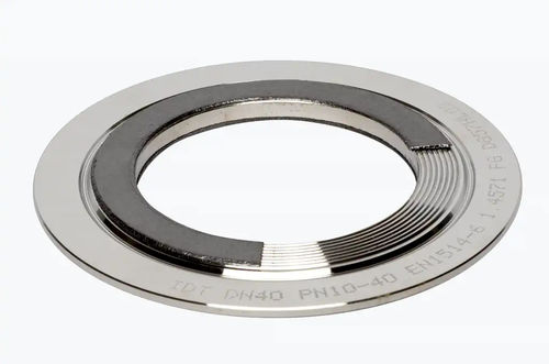 Flache Dichtung - 6711KD20 - IDT Industrie- und Dichtungstechnik - Graphit / gerillt / Profil