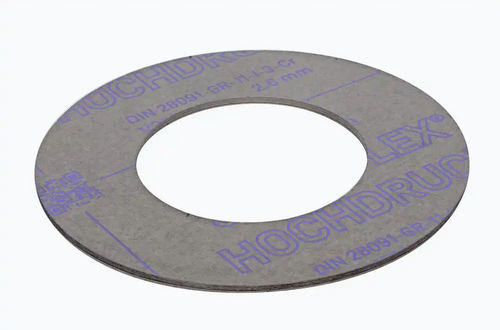 Flache Dichtung - 3885FD01 - IDT Industrie- und Dichtungstechnik - rund / Graphit / Edelstahl