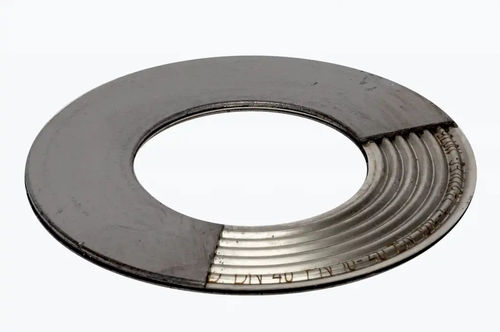 Flache Dichtung - 8711WD10 - IDT Industrie- und Dichtungstechnik - Graphit / Edelstahl / rund