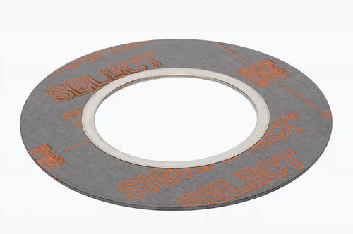 Flache Dichtung - 3830FD10 - IDT Industrie- und Dichtungstechnik - Graphit / Edelstahl / rund