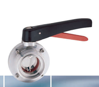 Absperrklappe - Kieselmann GmbH - manuell / Absperr / Edelstahl