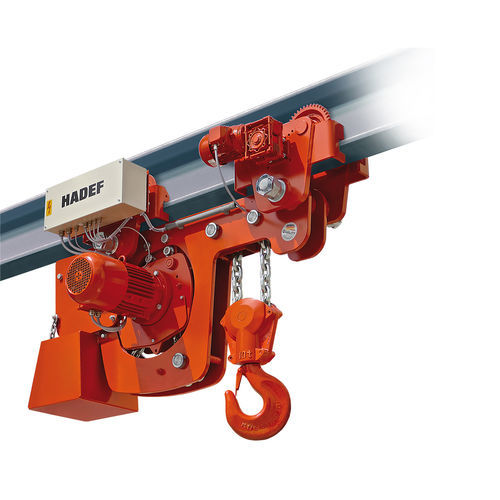 Elektrischer Kettenzug - 28/06 EE - HADEF - mit Bauhöhe / Wagen