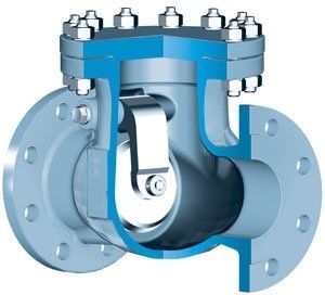 Klappenrückschlagventil - 640 AA - Stahl-Armaturen PERSTA - Flansch