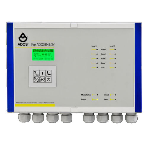 Kontrolleinheit für Gasdetektor - FlexADOS 914 LON® - ADOS GmbH, Mess- und Regeltechnik