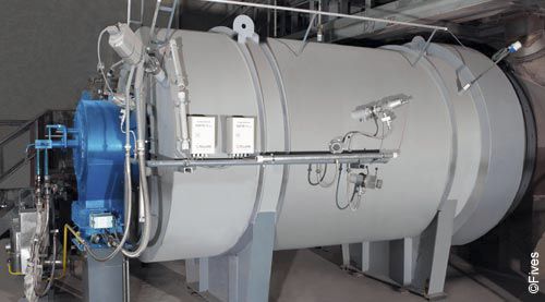 Stationärer Heißluftgenerator - Pillard HeatGen - Fives - Gas / Multibrennstoff / vertikal