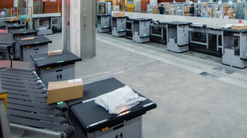 AMR für Materialumschlag - GENI-ANT™ - Fives Cinetic SAS - Industrie / für Lagerhallen / Sortierung