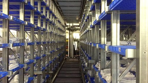 Automatisches Regalbediengerät - Flexy Shuttle - Fives Cinetic SAS - für Lagerhallen / für Schranksysteme / für Schwerlasten