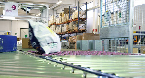 Sortieranlage für die Getränkeindustrie - Fives Cinetic SAS - Verteiler / automatisiert / für Päckchen